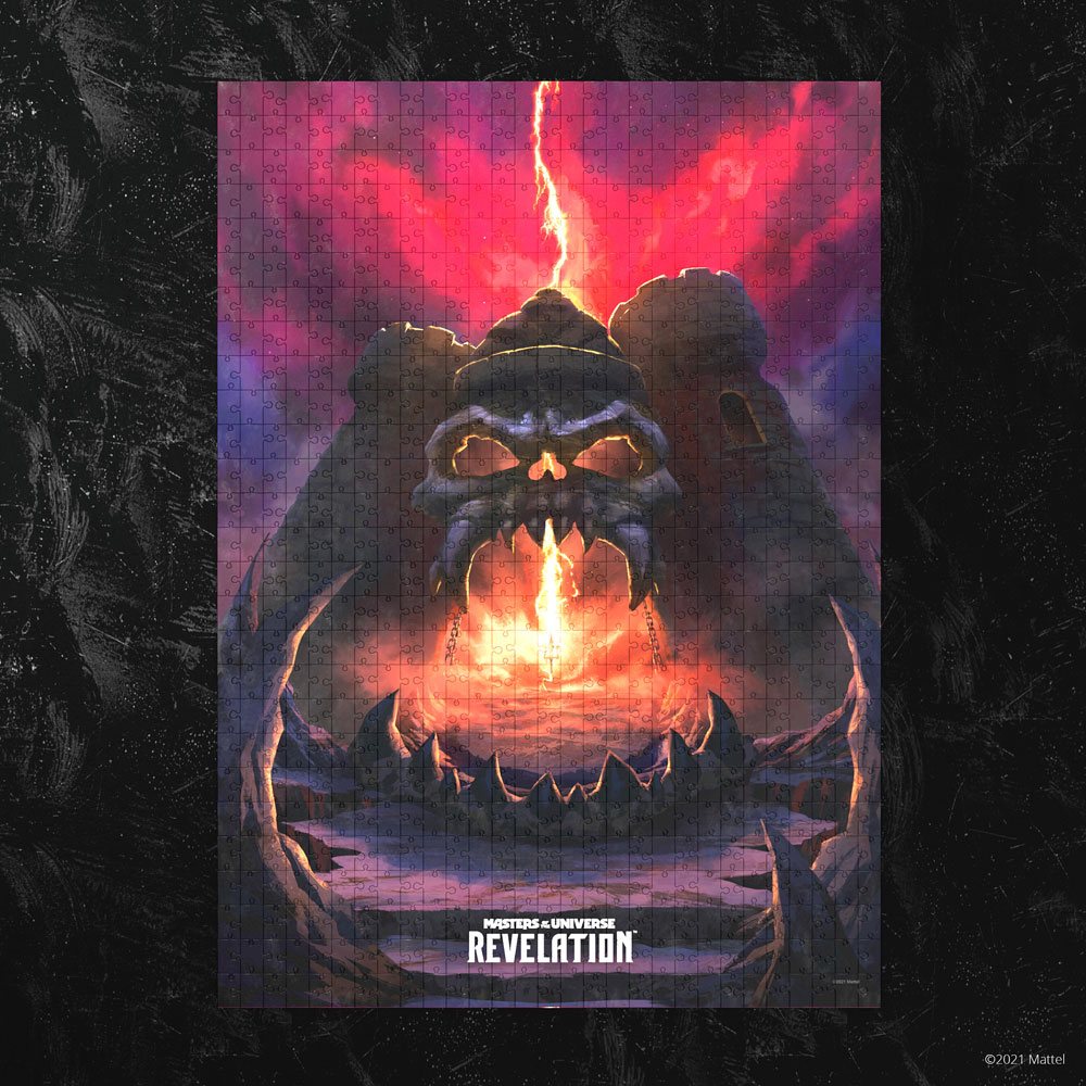 1000-Piece Masters of the Universe Revelation Jigsaw Puzzle - Castle Grayskull