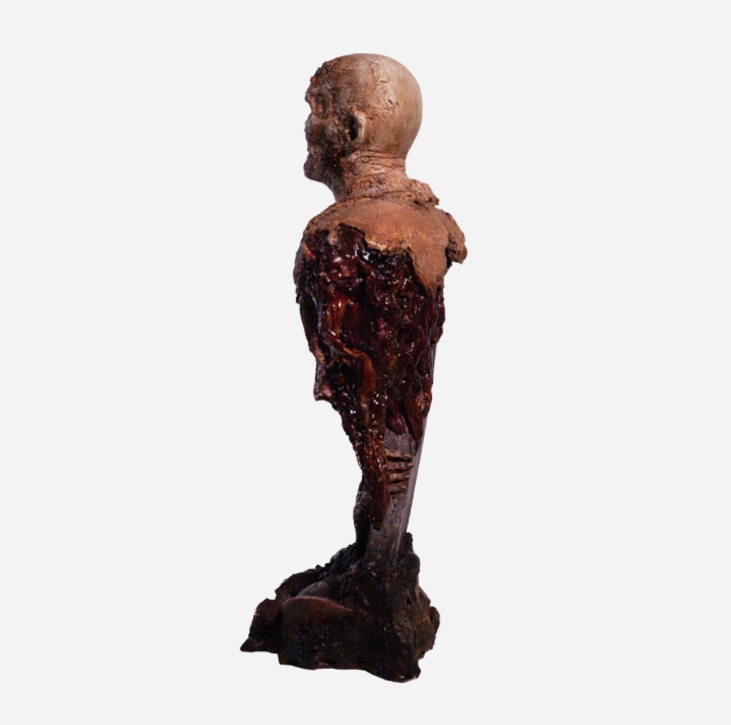 1/6 Scale Collectible Bust of the Worm - Eyed Fulci Zombie from Poster Art