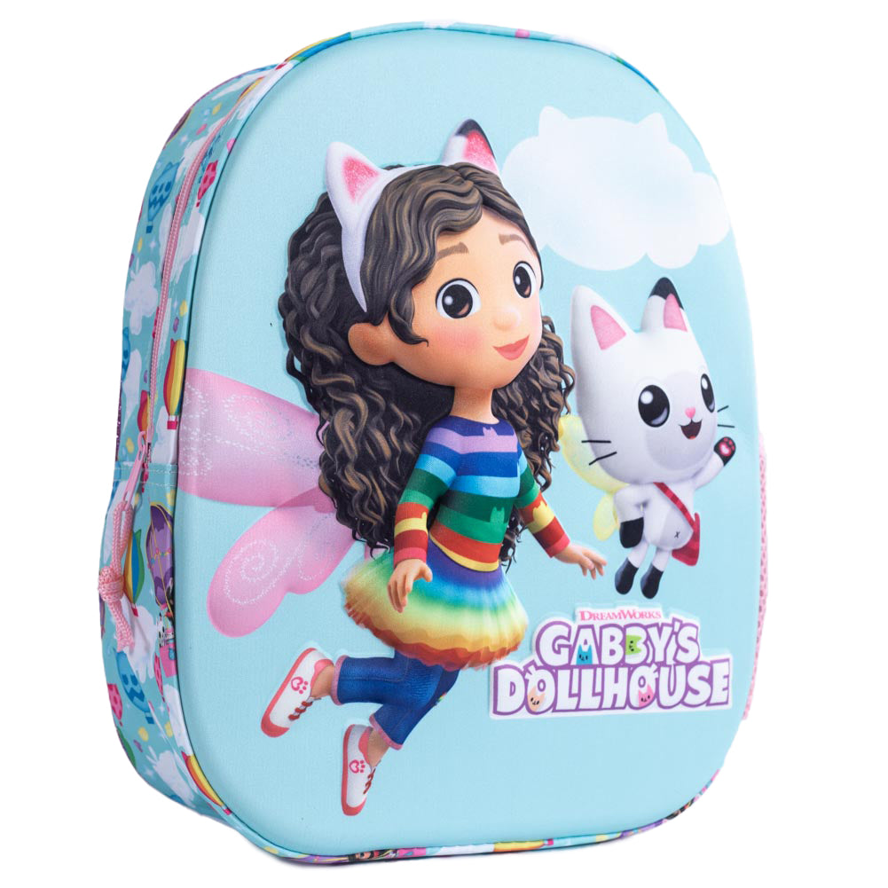 Junior's Colorful 3D Gabby's Dollhouse Backpack