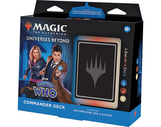 Magic The Gathering: Doctor Who Universes Beyond Timey - Wimey Commander Deck