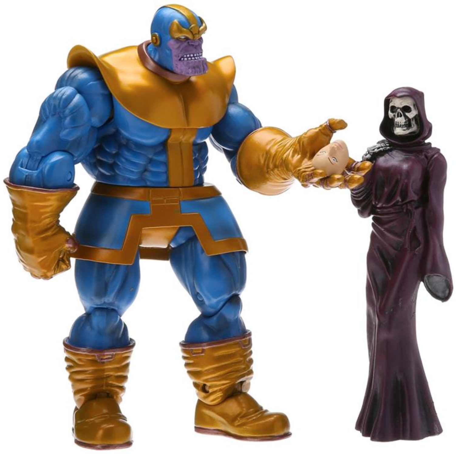 7-Inch Marvel Select Thanos Action Figure with Removable Infinity Gauntlet