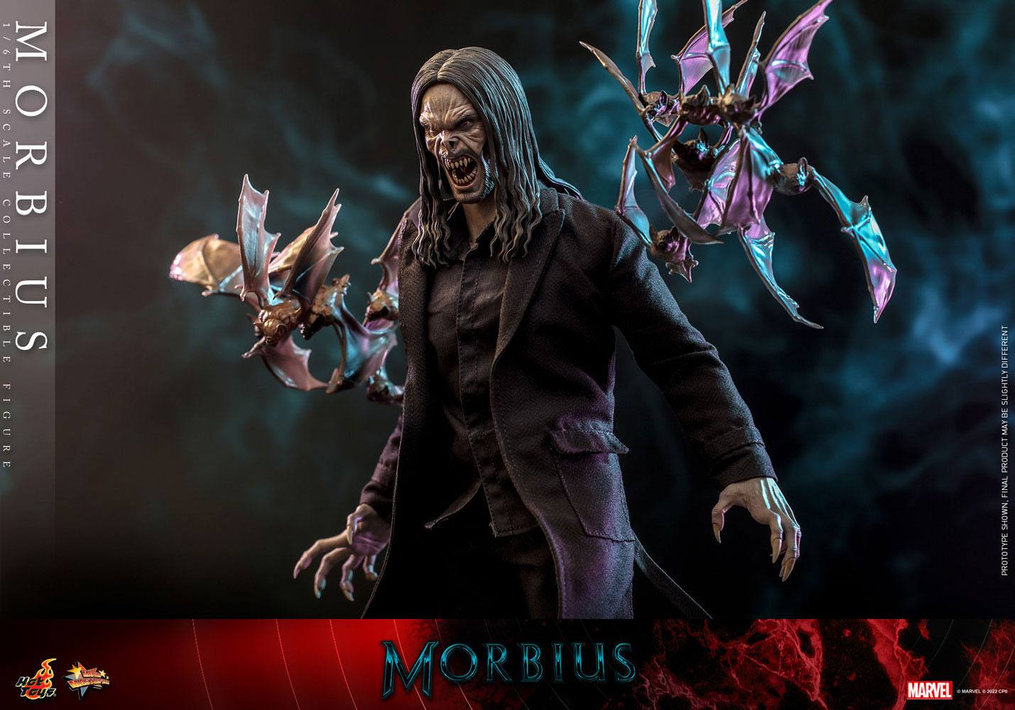 Hot Toys 1:6 Scale Collectible Figure of Marvel's Morbius - The Superhuman Vampire Character