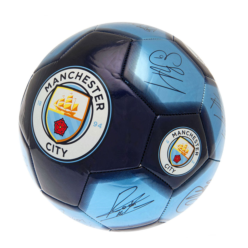 Manchester City Football Club High - Quality Signature 26 - Panel Skill Practice Football