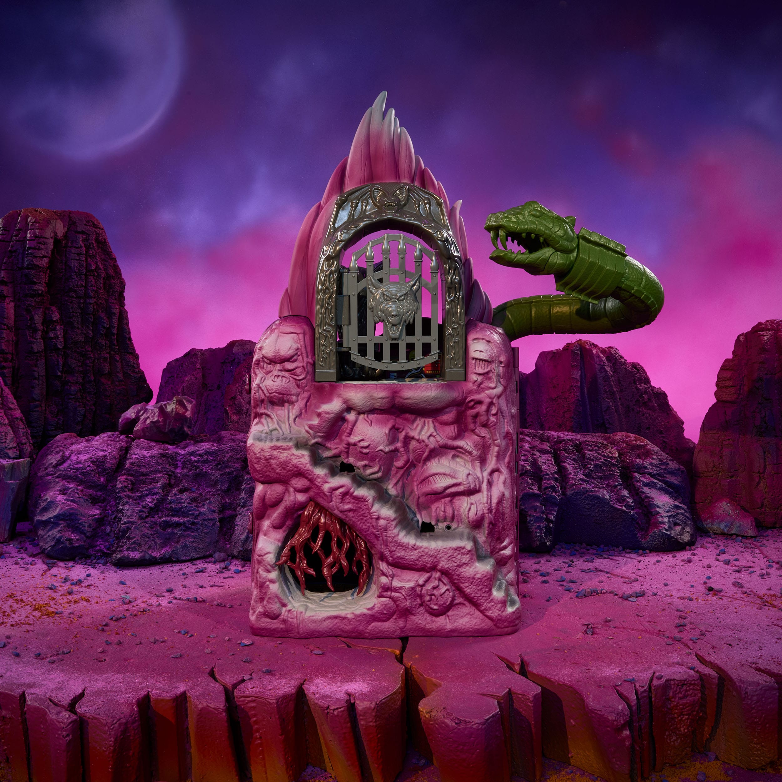 Masters of the Universe Origins: Modernized Snake Mountain Playset for 5.5 - inch Figures