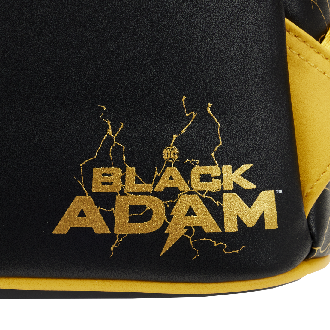 Loungefly Licensed DC Comics Cosplay Accessory - Black Adam Themed Light Up Mini Backpack for Superhero Fans