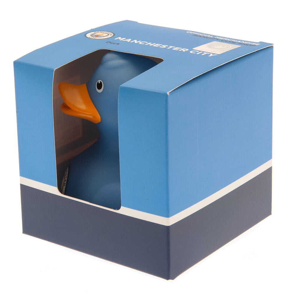 Manchester City Football Club Rubber Bath Time Duck Toy