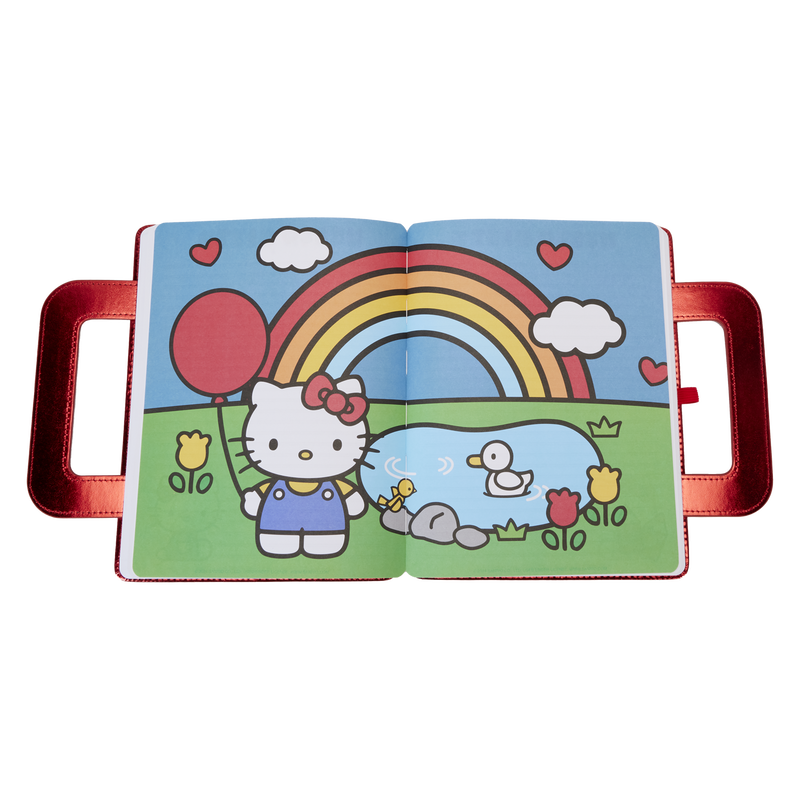 Loungefly Sanrio Hello Kitty 50th Anniversary Shiny Metallic Lunchbox-Style Journal
