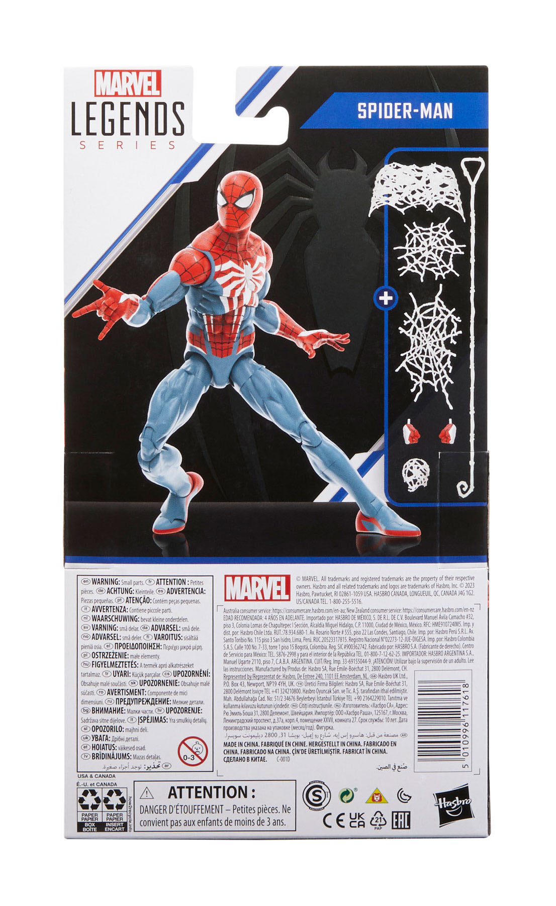 Marvel Legends Gamerverse 6-Inch Scale Collectible Action Figure of Spider-Man - Peter Parker Version