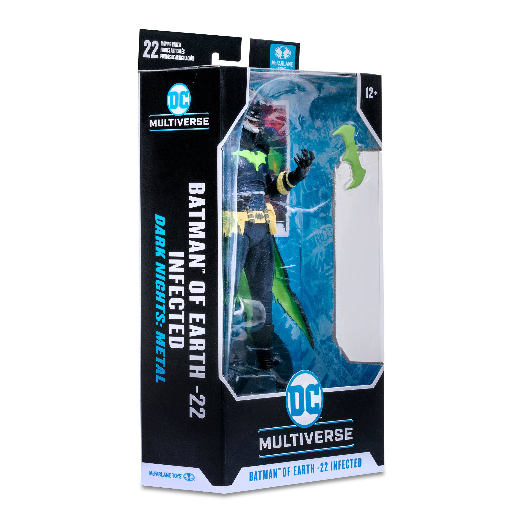McFarlane DC Multiverse 7 - Inch Action Figure Collectible - Infected Batman of Earth - 22 from Dark Nights: Metal