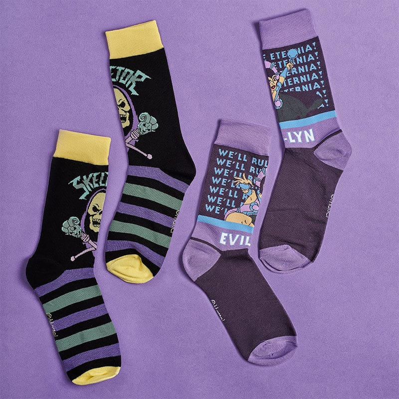 He-Man and the Masters Of The Universe ‘Naughty’ Themed 12 Days Of Socks Advent Calendar - A Fun and Festive Sock Gift Set