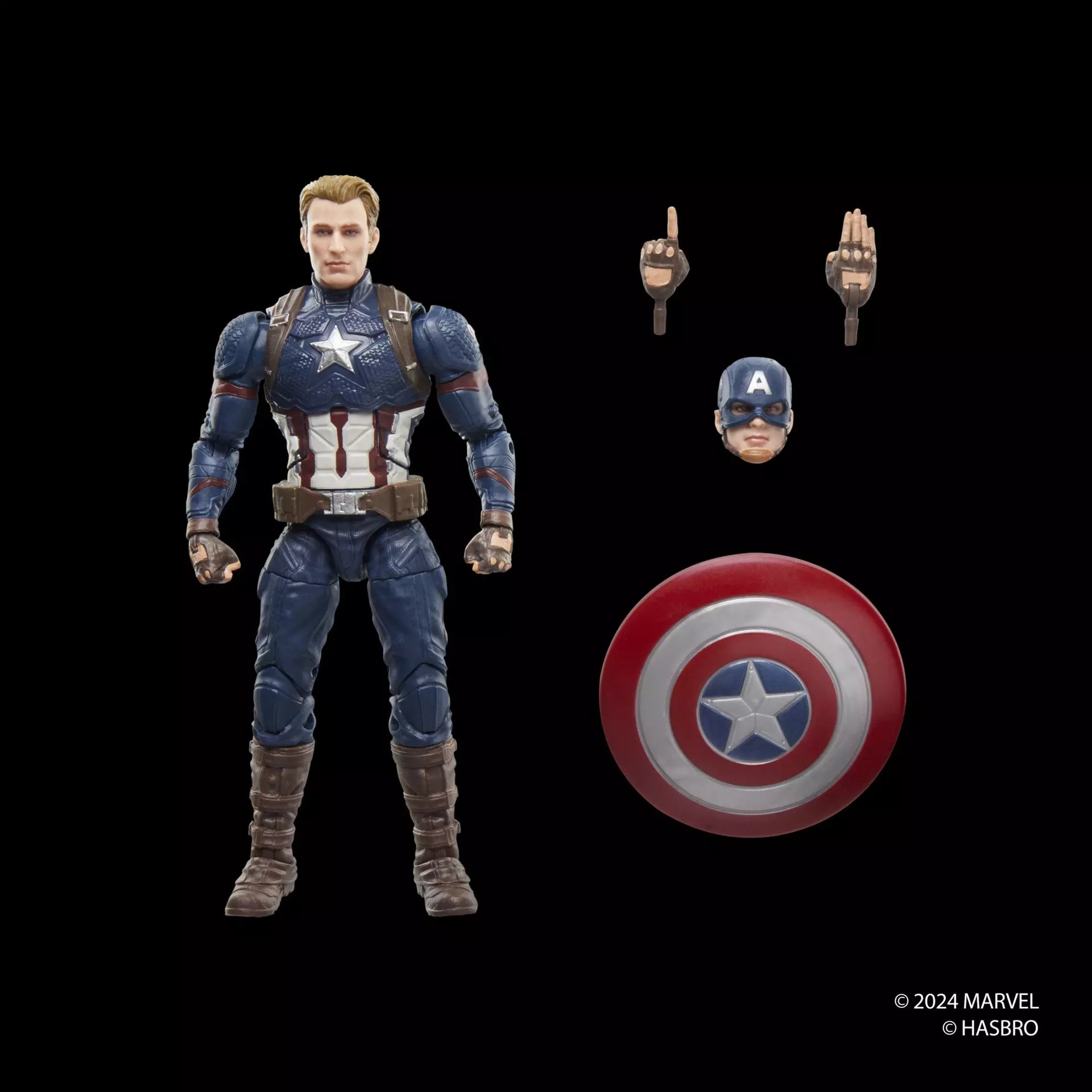 Hasbro Marvel Legends 6-Inch Captain America (Endgame) Premium Action Figure