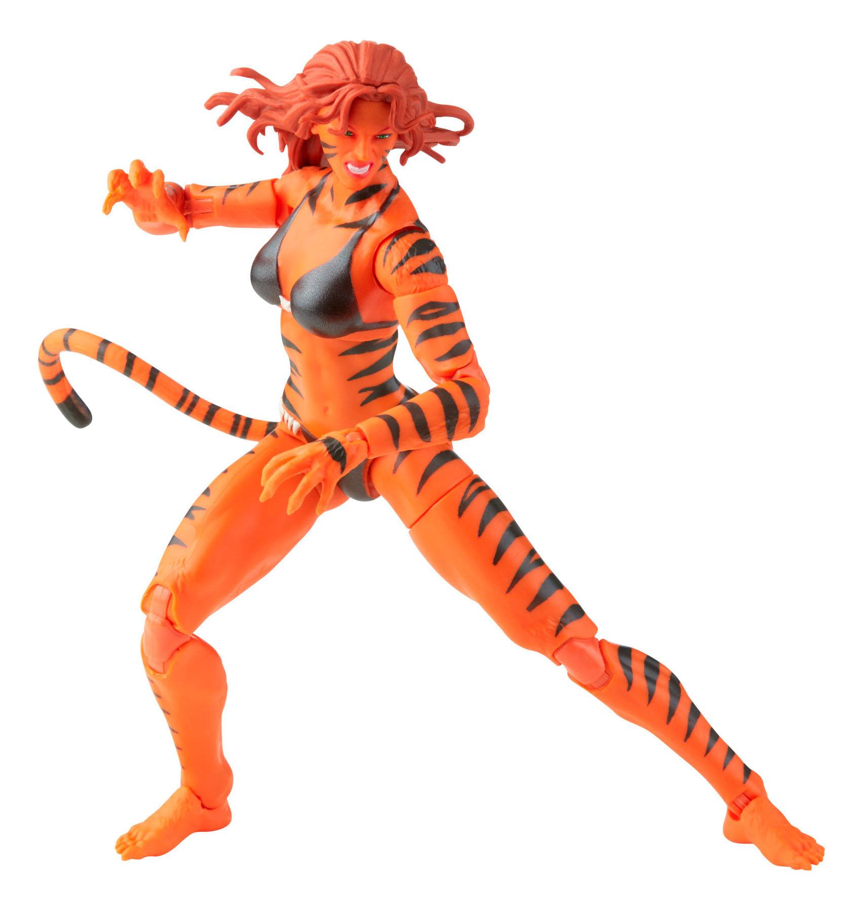 Hasbro 6 - inch Marvel Legends Series Premium Marvel's Tigra Action Figure