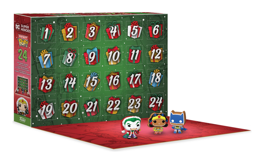 Funko DC Comics Themed 24 - Day Advent Calendar for Holiday Countdown