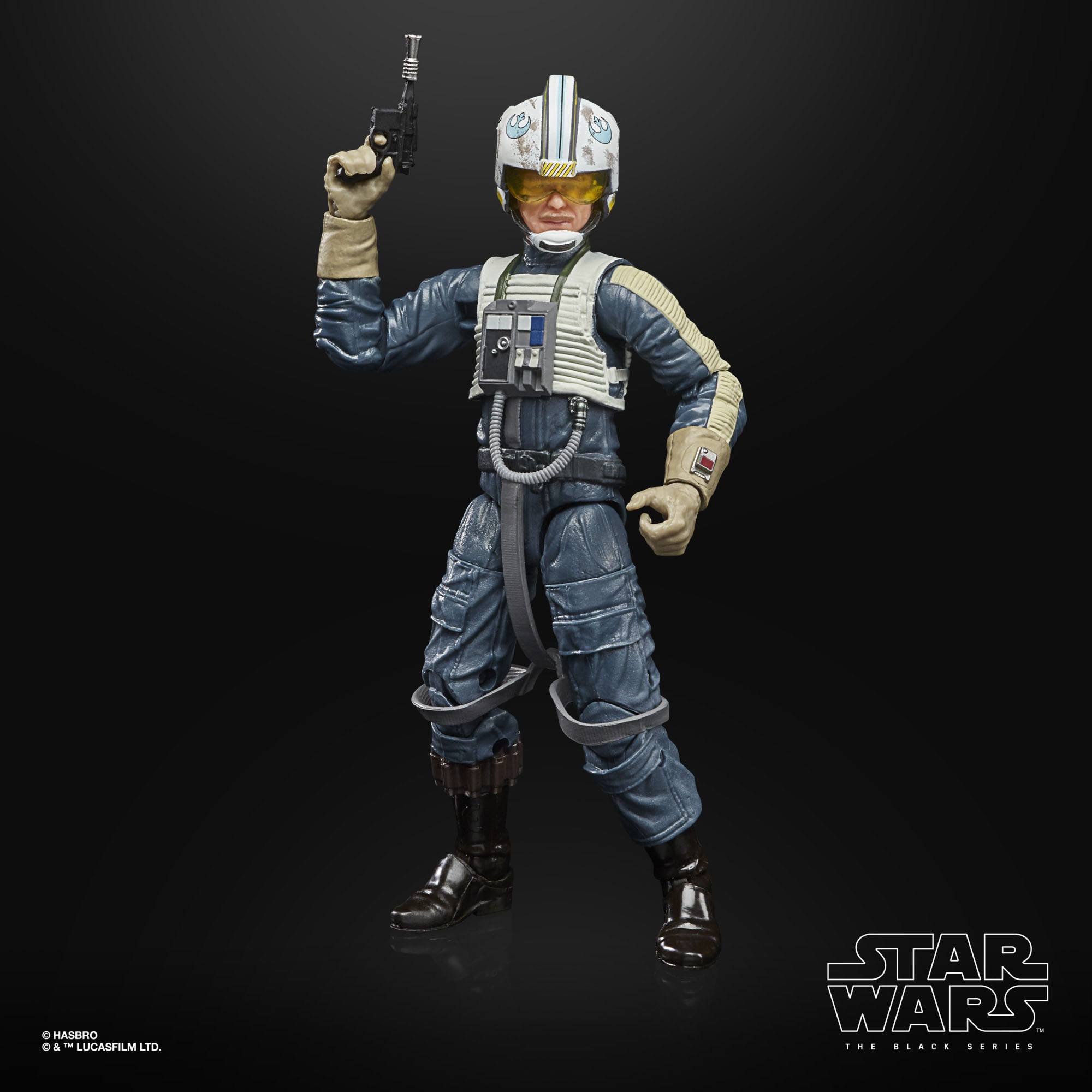 Hasbro Star Wars The Black Series 6-Inch-Scale Action Figure of Antoc Merrick, the Blue Leader