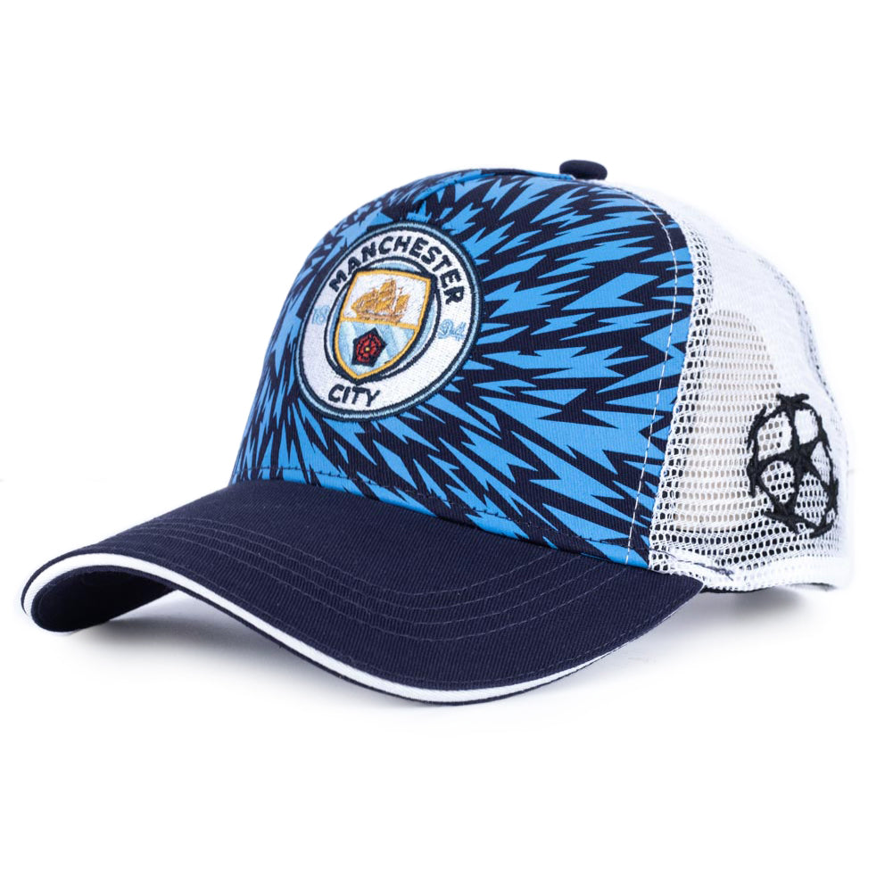 Classic Manchester City Football Club Snapback Cap for Adults