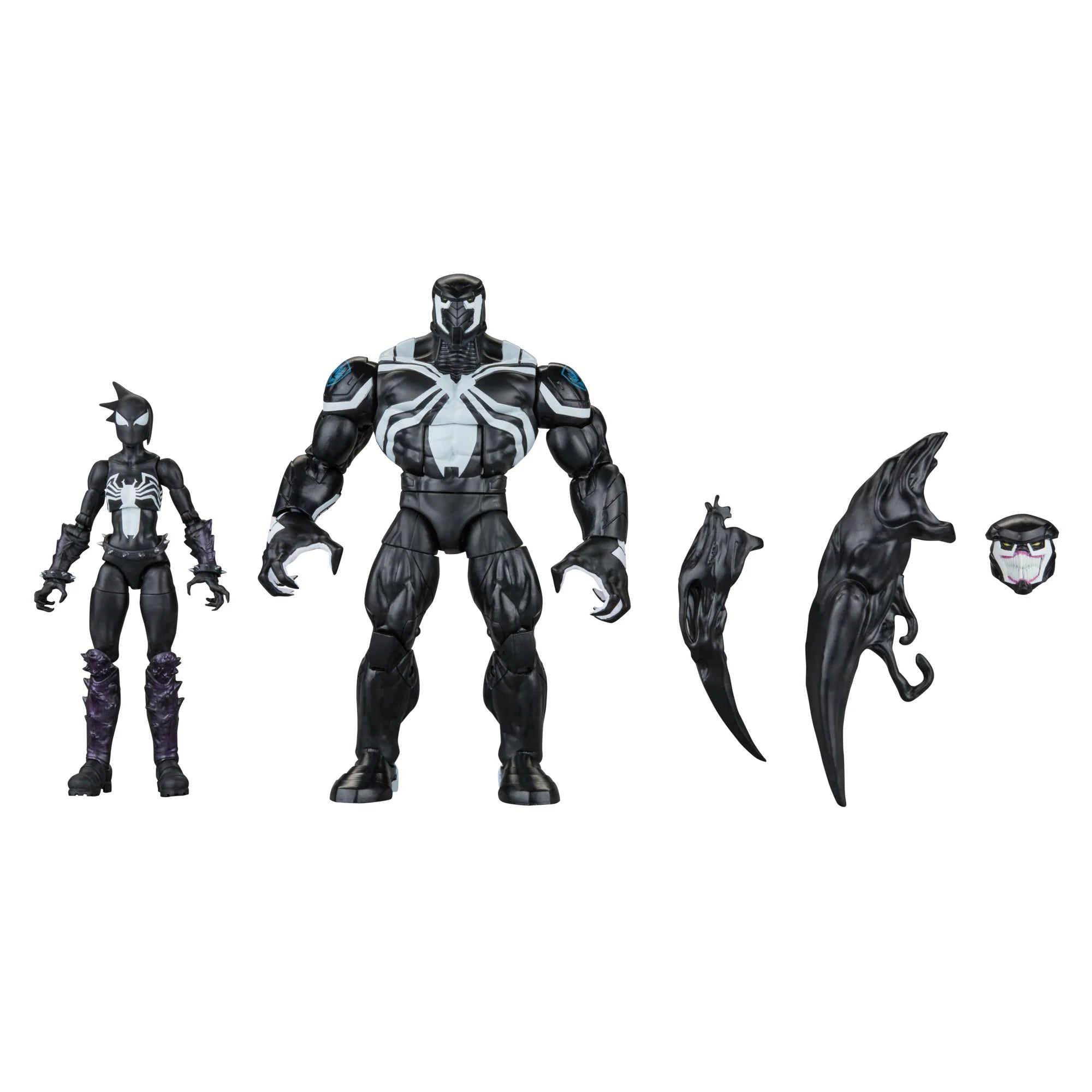 Hasbro's Collectible Marvel Legends Series 6-Inch Venom Space Knight and Marvel's Mania Action Figure Two-Pack