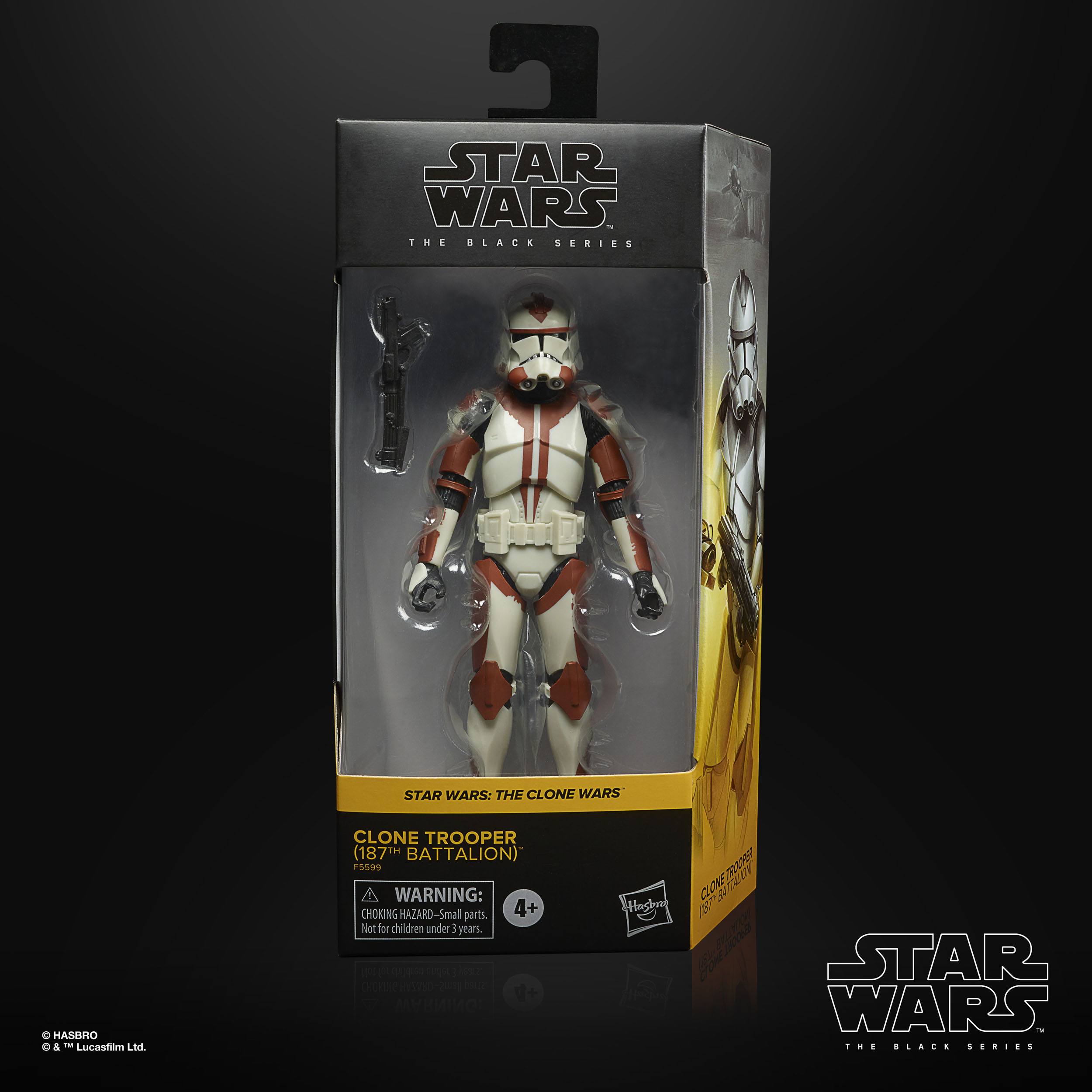 Hasbro 6-Inch Star Wars The Black Series 187th Battalion Clone Trooper Action Figure