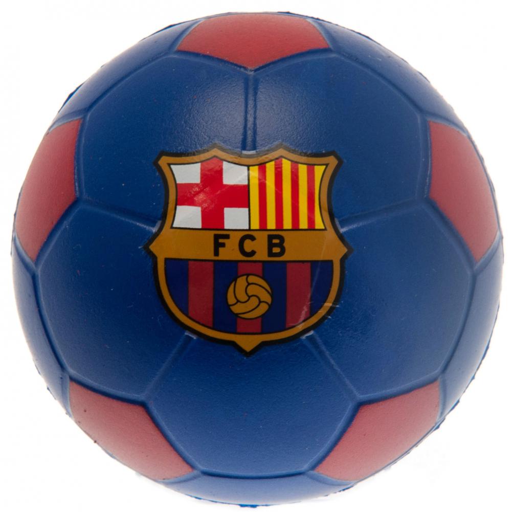 FC Barcelona Stress Relief Ball with Full - Color Crest, 6cm in Diameter