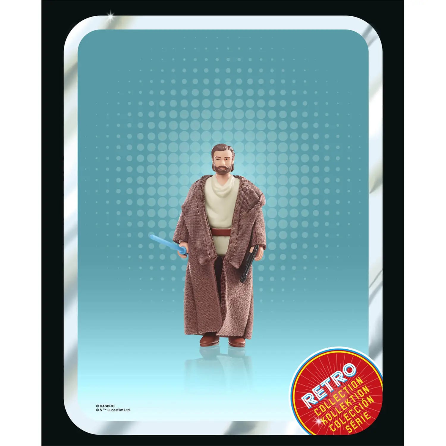 Hasbro's Retro Star Wars Obi - Wan Kenobi (Wandering Jedi) Action Figure