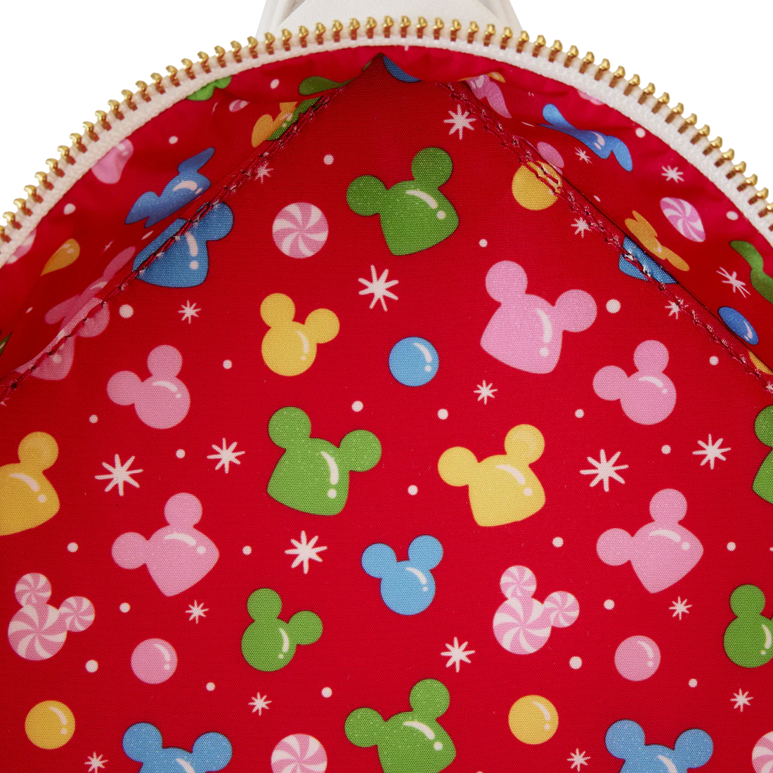 Loungefly Disney Mickey & Friends Themed Gingerbread House Design Mini Backpack for Holiday Lovers