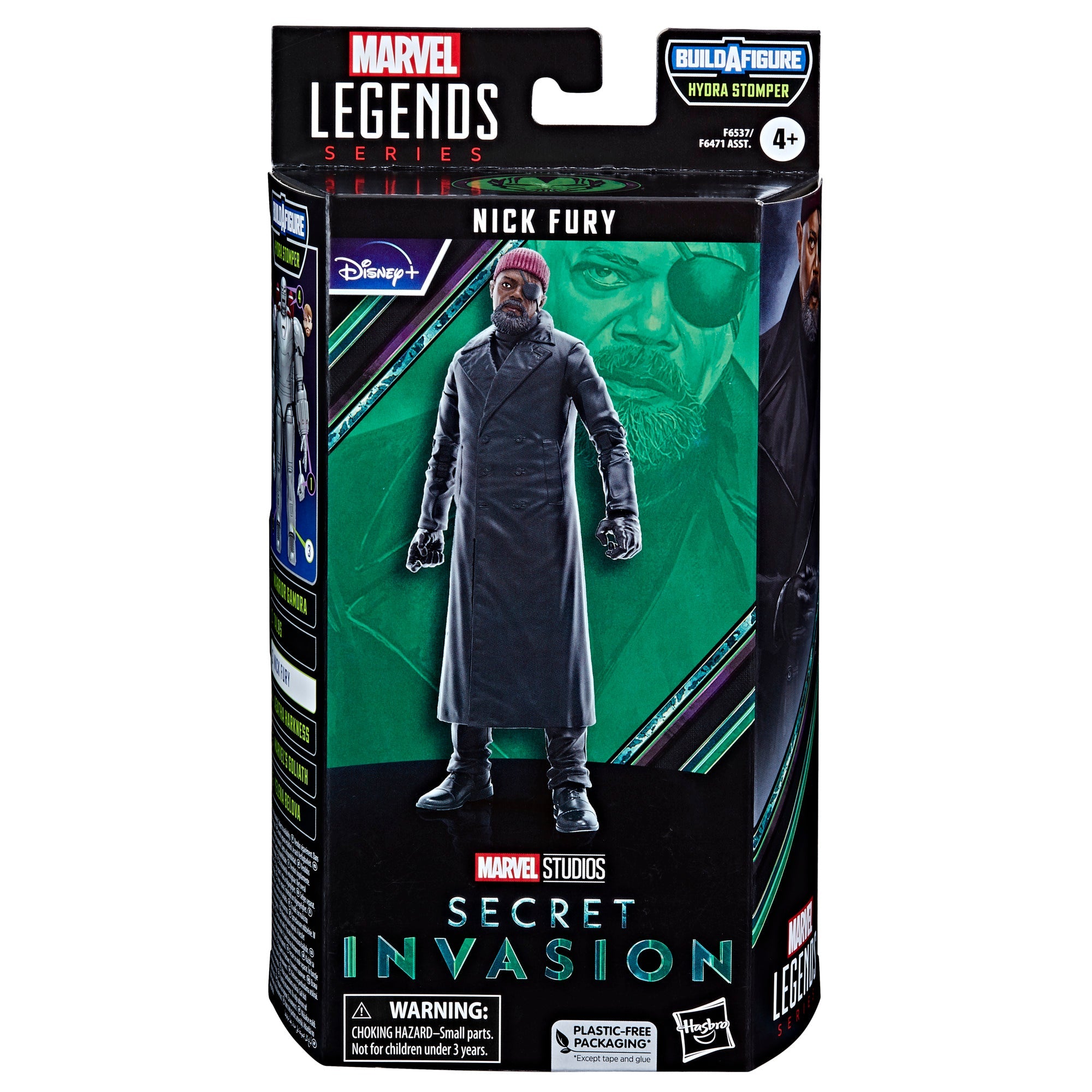 Hasbro 6-Inch Scale Marvel Legends Secret Invasion Nick Fury Collectible Action Figure