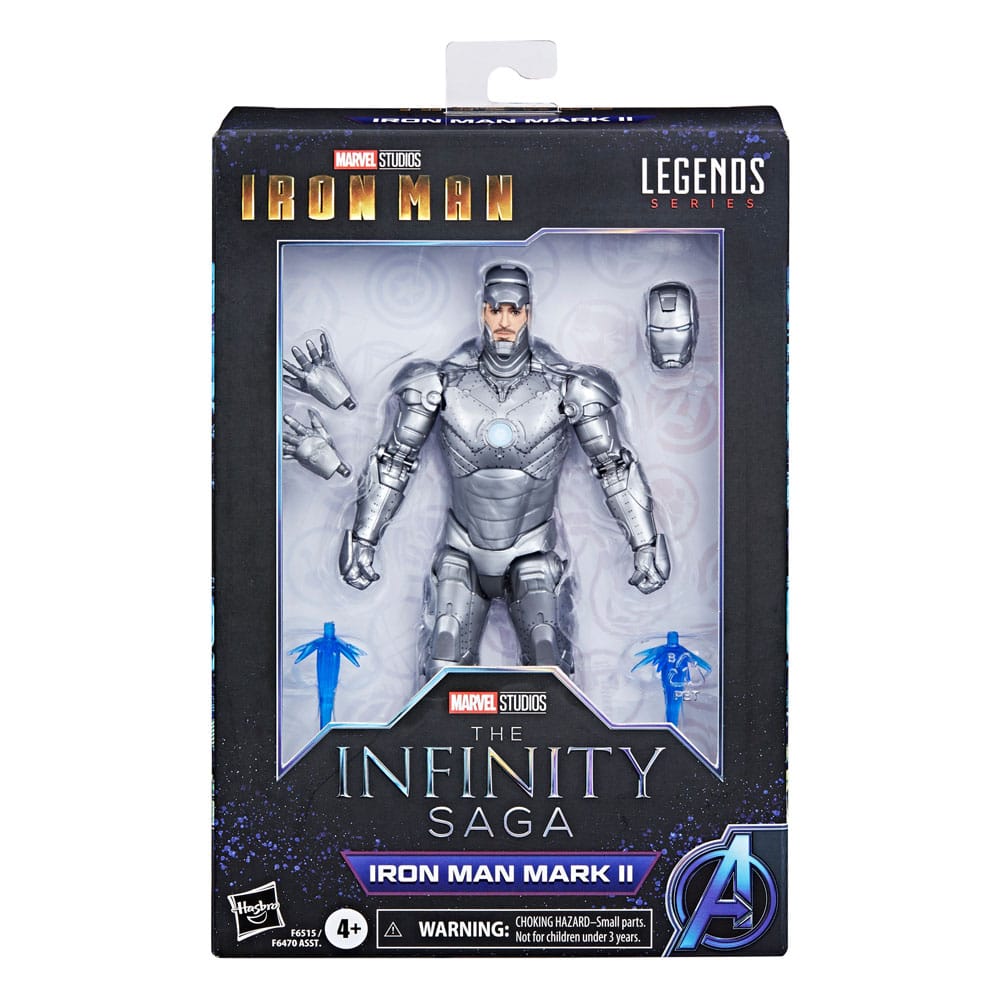 Hasbro Marvel Legends Infinity Saga 6-Inch Iron Man Mark II Action Figure