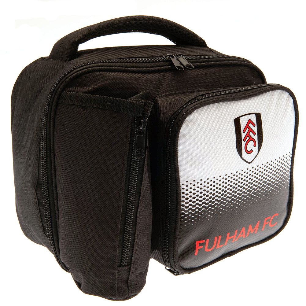 Fulham Football Club Faded Pattern Insulated Lunch Bag for Convenient Food Storage
