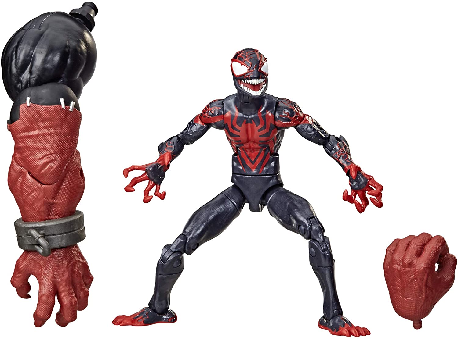 Hasbro Marvel Legends 6-Inch Venom Miles Morales Action Figure with Venompool BAF Parts