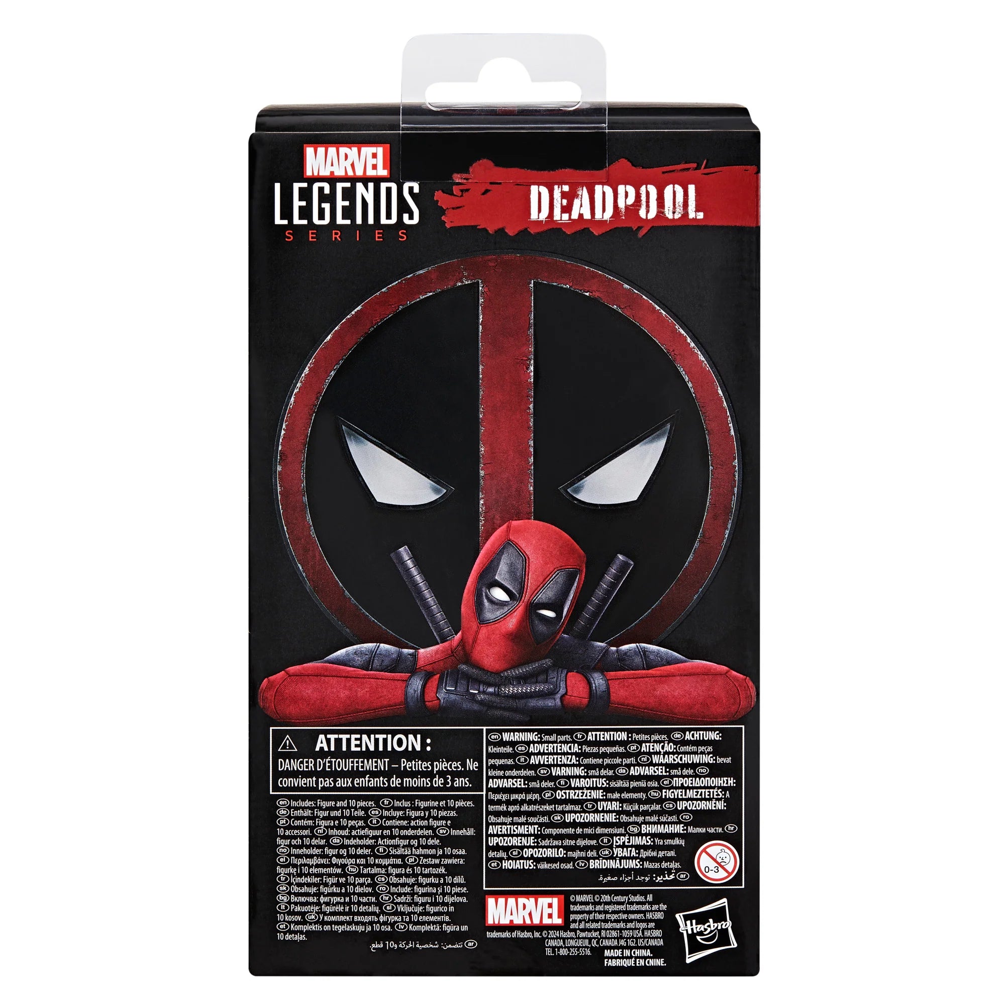 Marvel Legends Series Deadpool Action Figure - 6-Inch Collectible from the Legacy Collection