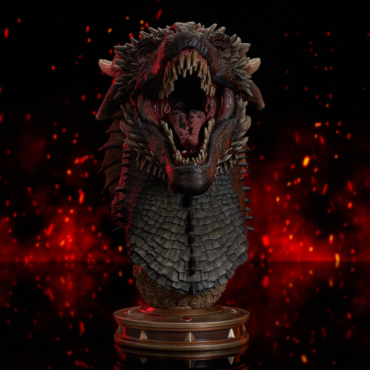 Limited Edition 3D Game of Thrones Collectible Bust: 1/2 Scale Drogon Statue