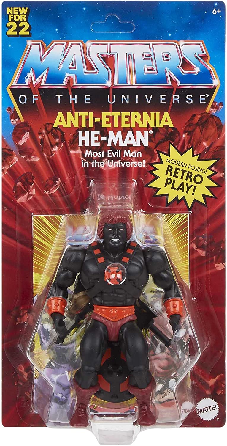 Masters of the Universe Origins Anti - Eternia Poseable 5.5 - inch He - Man Action Figure