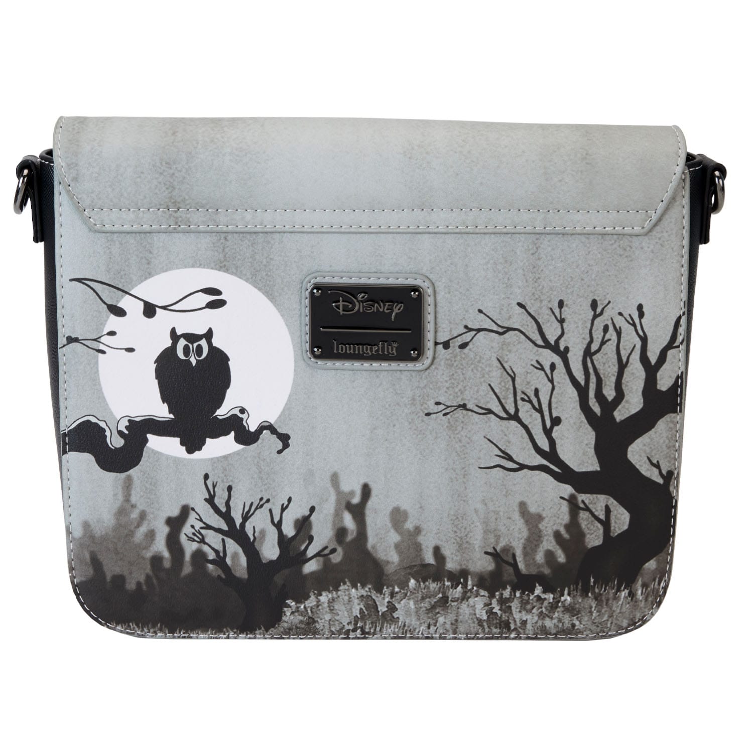 Loungefly Disney Glow-in-the-Dark Skeleton Dance Adjustable Crossbody Bag