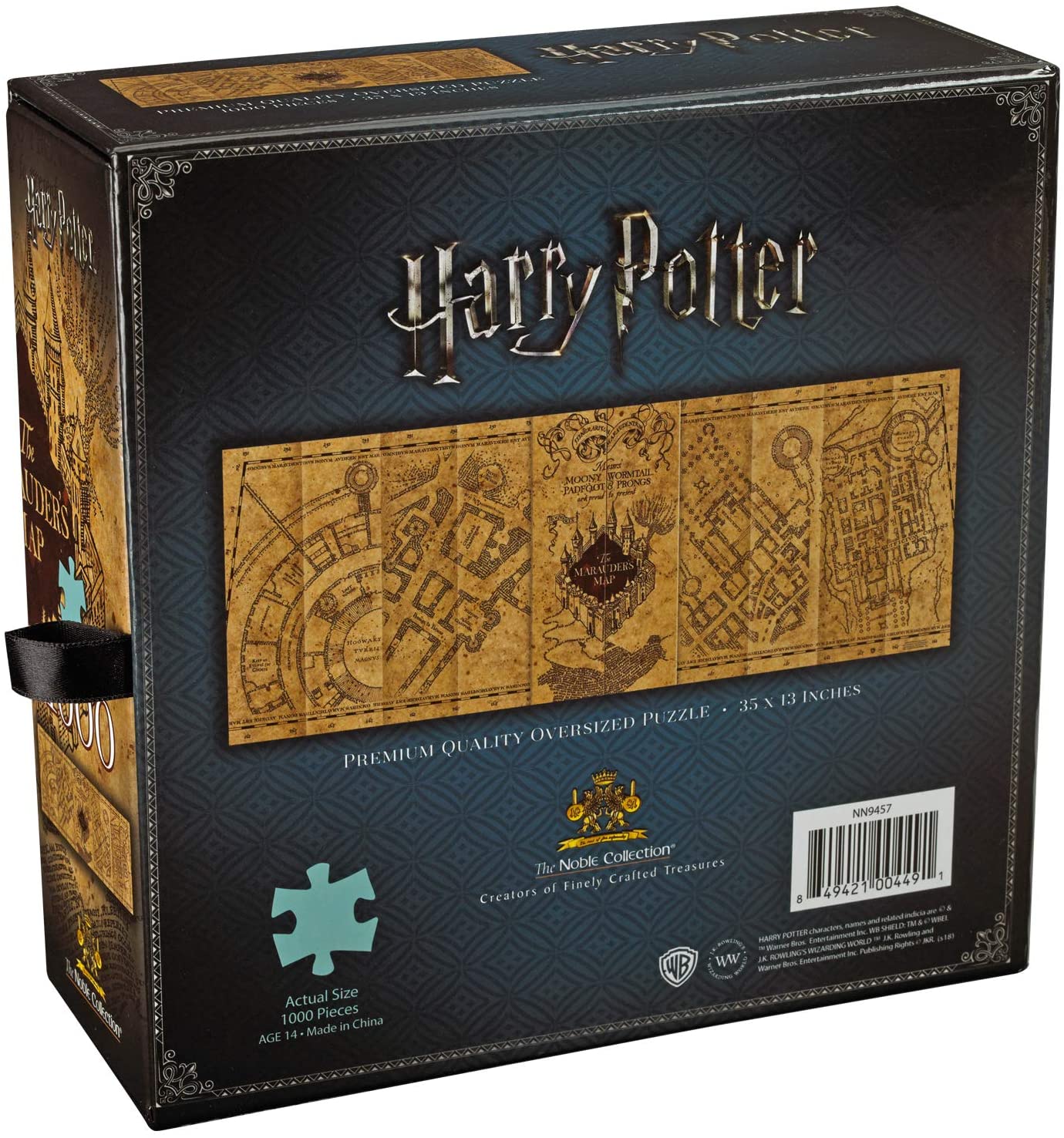 High - quality 1000 - piece Marauders Map Jigsaw Puzzle for Harry Potter Fans
