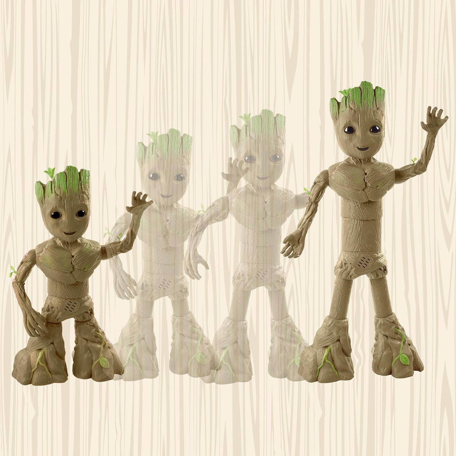 Marvel Studios Interactive Groove 'N Grow Poseable Groot Action Figure