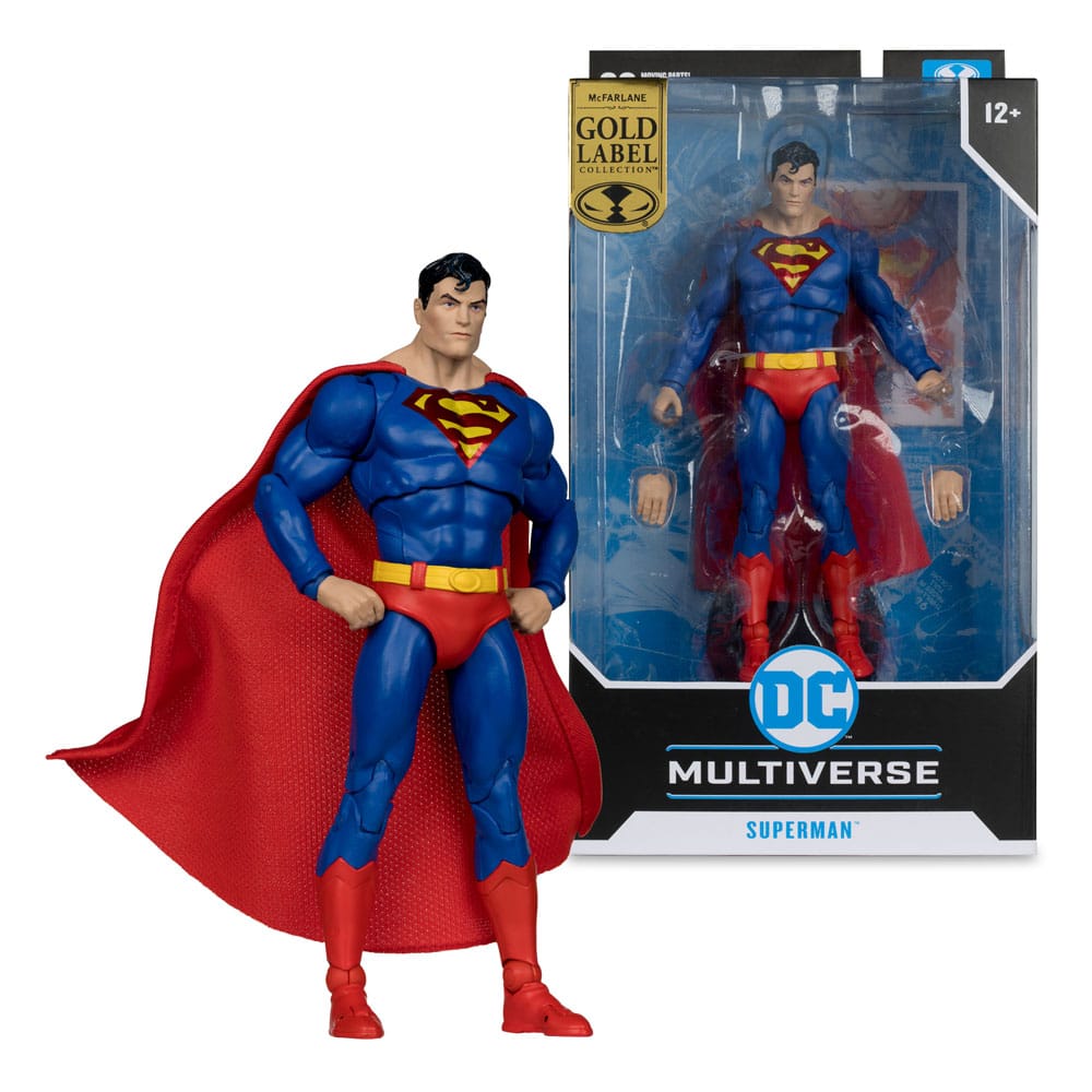 McFarlane DC Multiverse 7-Inch Gold Label Action Comics Superman Action Figure