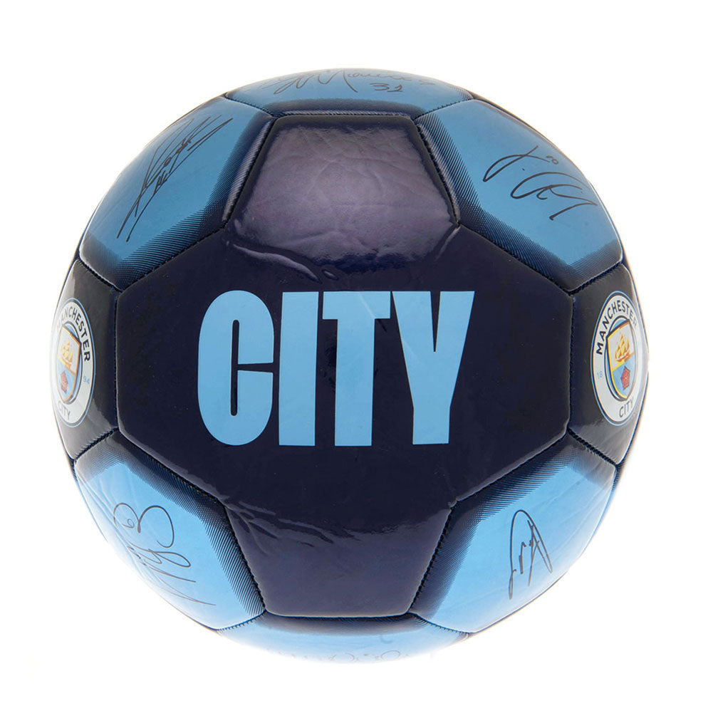 Manchester City Football Club High - Quality Signature 26 - Panel Skill Practice Football