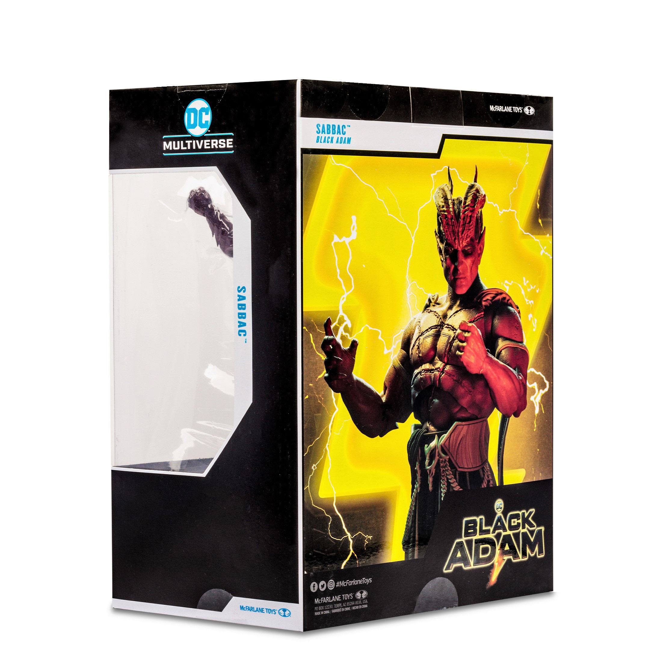McFarlane DC Multiverse Black Adam Mega-Scale Action Figure - Sabbac, the Demon - Possessed Foe