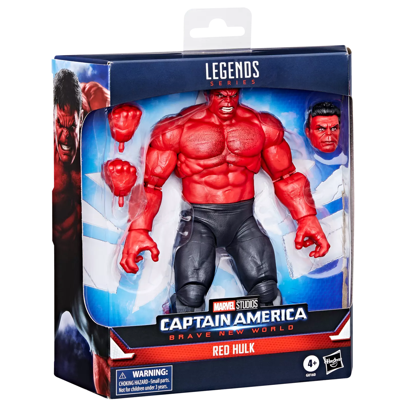 Marvel Legends Series 6-Inch Scale Collectible Action Figure of Red Hulk from Marvel Studios’ Captain America: Brave New World