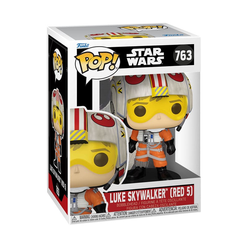 Star Wars Funko POP! Vinyl Collectible Figure of Luke Skywalker in Red 5 Costume