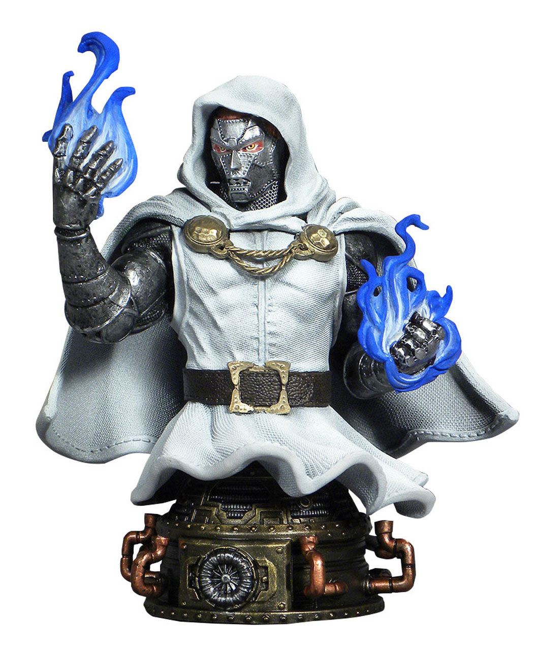 40th Anniversary Exclusive Marvel Comics White Armor Dr Doom 6 - inch Mini - Bust