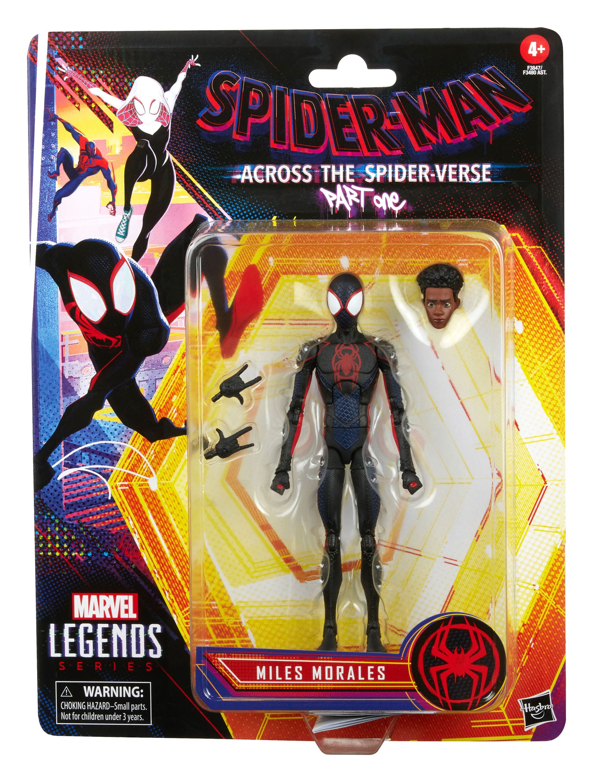 Marvel Legends 6-Inch Scale Spider-Man Across the Spider-Verse Miles Morales Action Figure