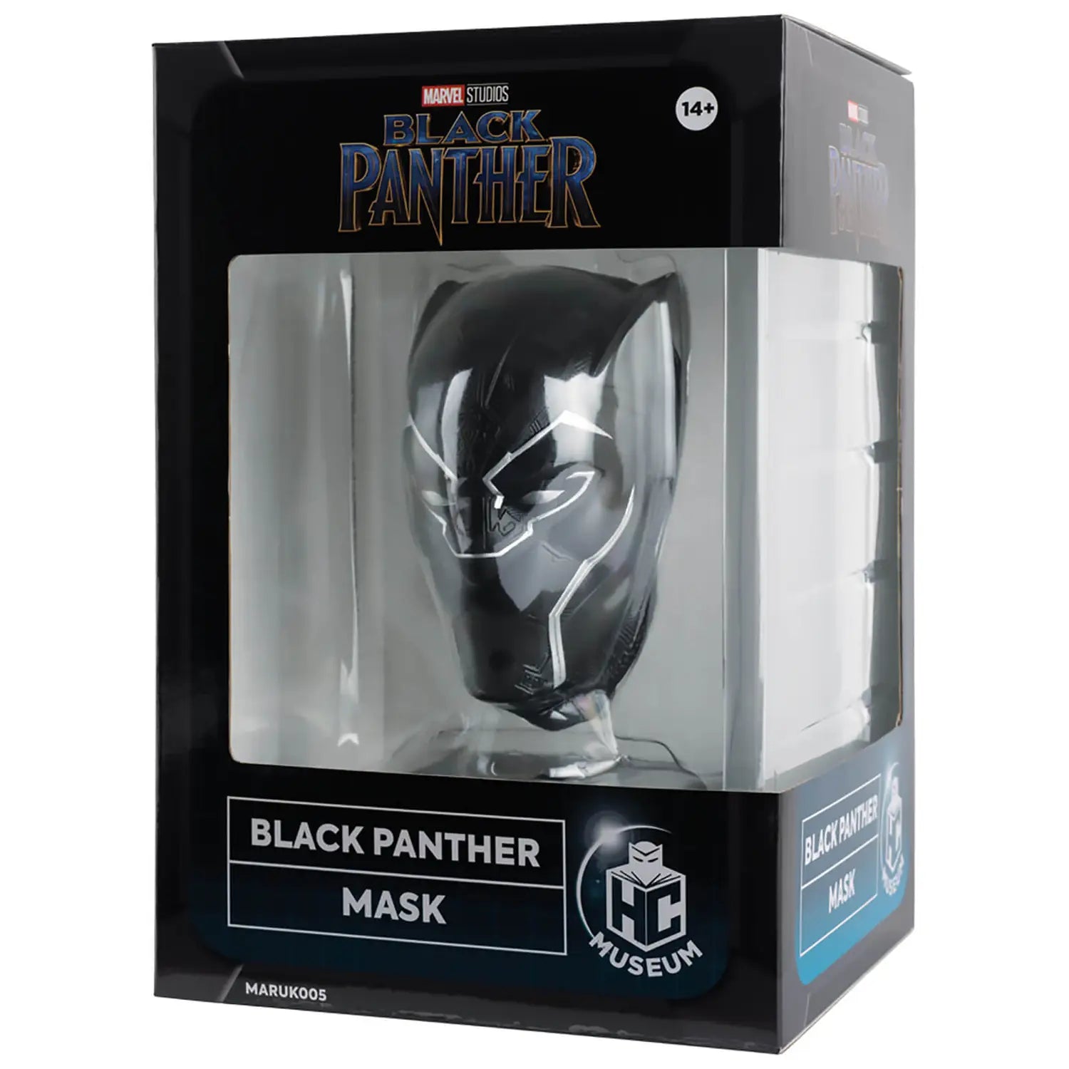 Highly Detailed Hand - painted Marvel Black Panther Mask Statue Replica