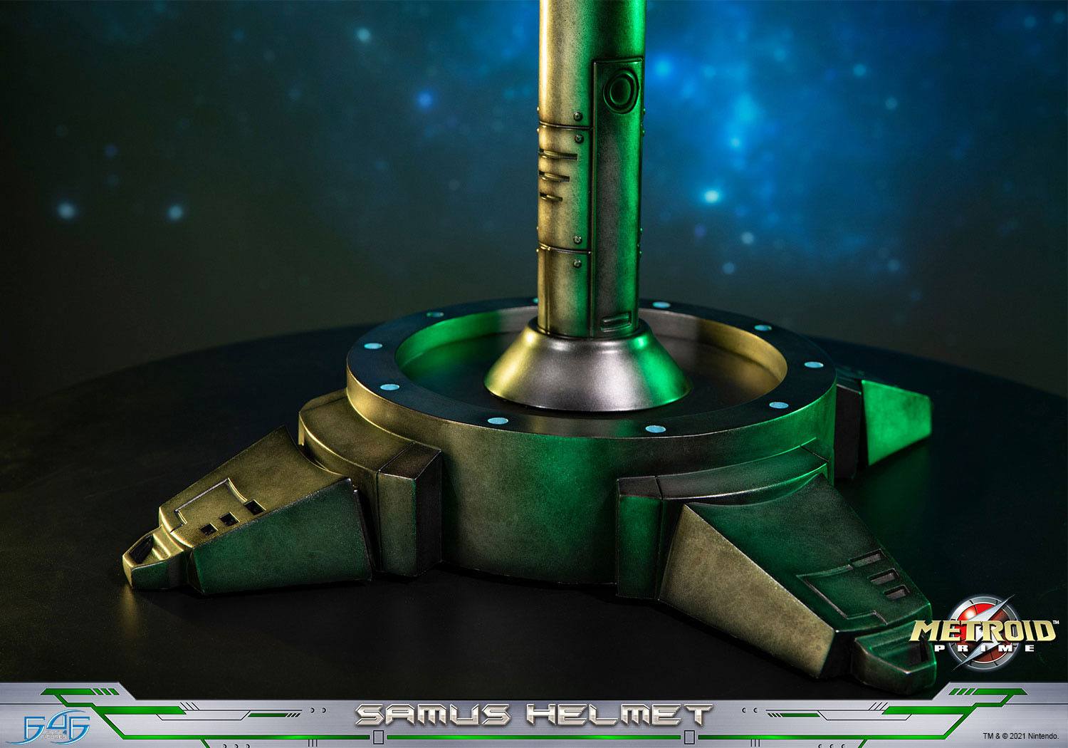 First4Figures Collectible Metroid Prime Samus Helmet Resin Statue