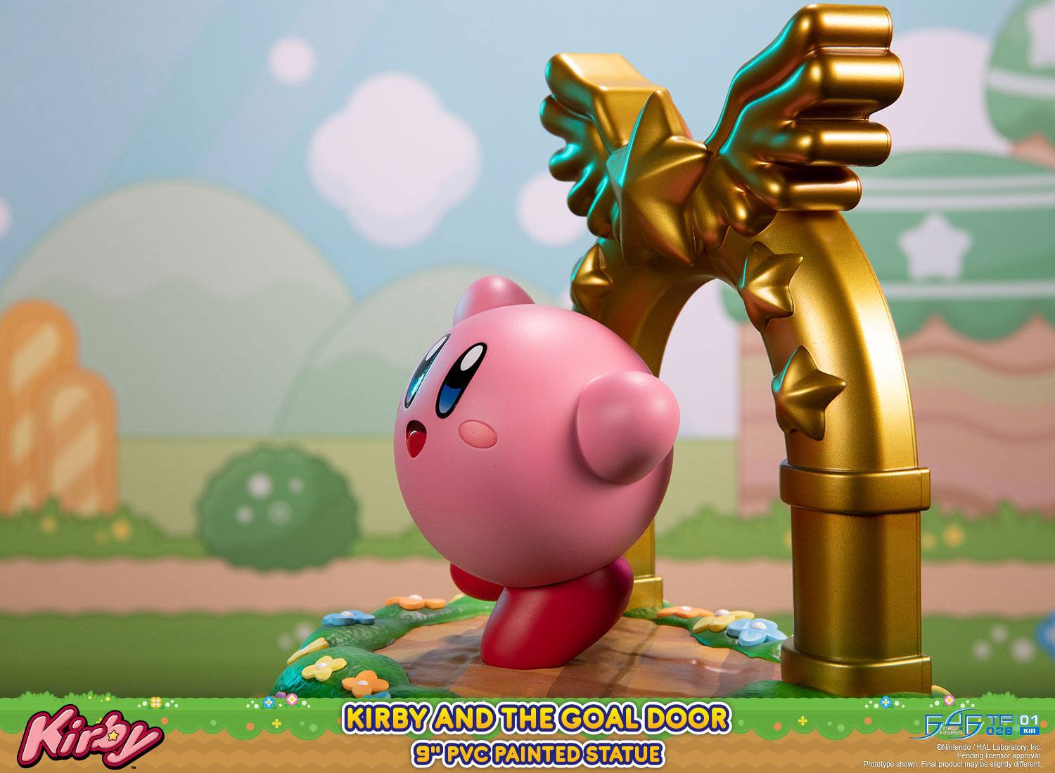 First4Figures Highly Detailed Kirby and the Goal Door PVC Collectible Figure