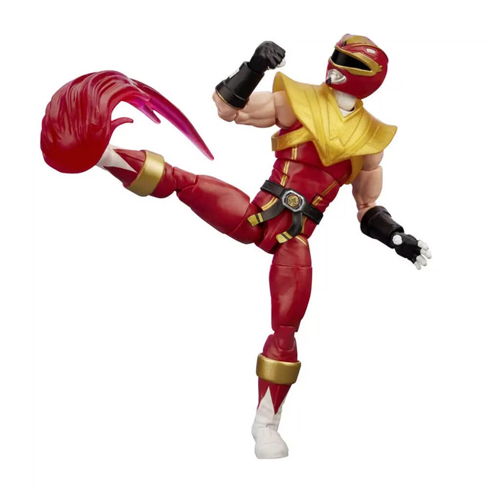 Hasbro Power Rangers x Street Fighter Lightning Collection 15cm Morphed Ken Soaring Falcon Ranger Figurine