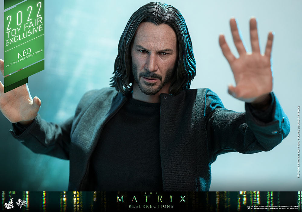 Hot Toys Exclusive 1:6 Scale Collectible Figure of Neo from The Matrix Revolutions