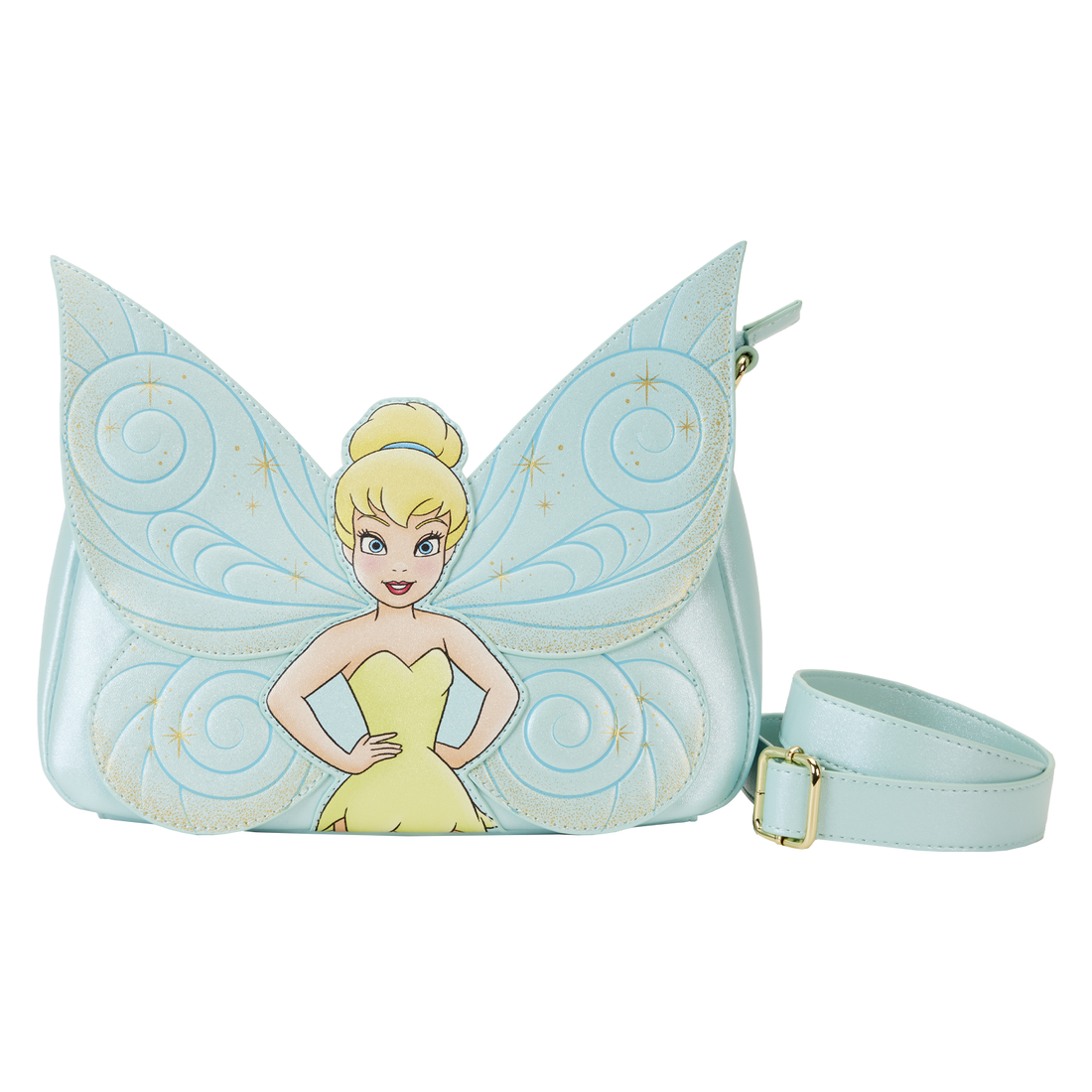 Loungefly Disney Cosplay Tinker Bell Wings Adjustable Crossbody Bag
