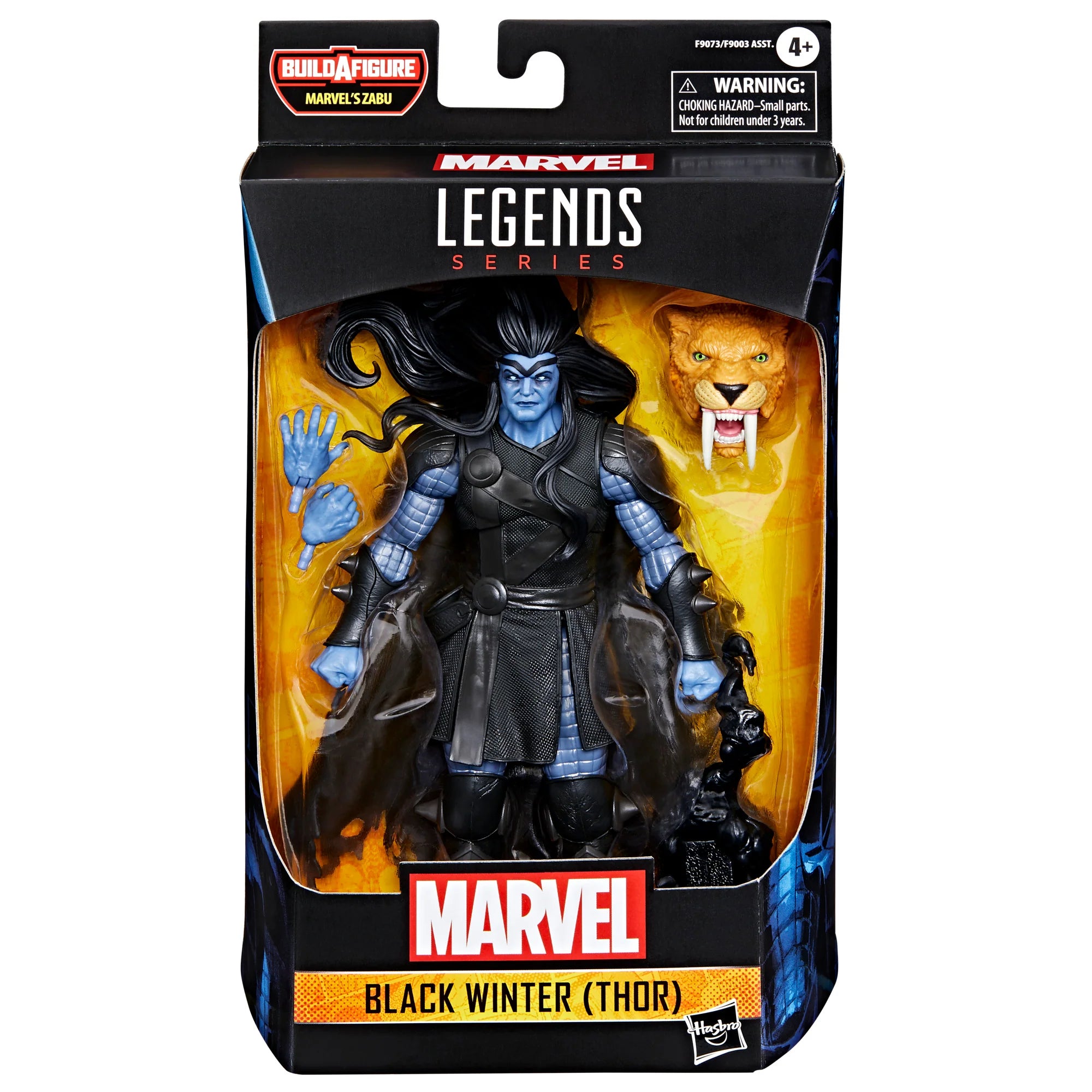 Hasbro 6-Inch Scale Marvel Legends Black Winter (Thor) Collectible Action Figure