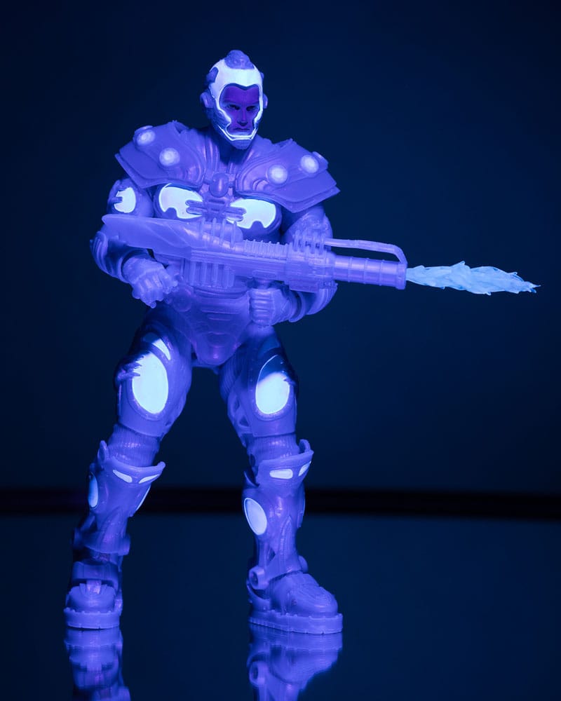 McFarlane 7-Inch DC Multiverse Black Light Edition Gold Label Mr. Freeze Action Figure
