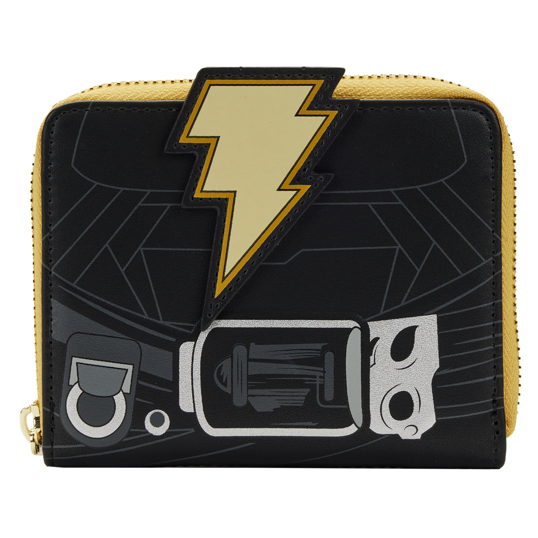 Loungefly DC Comics Black Adam Electric Cosplay Zip - Around Shining Wallet
